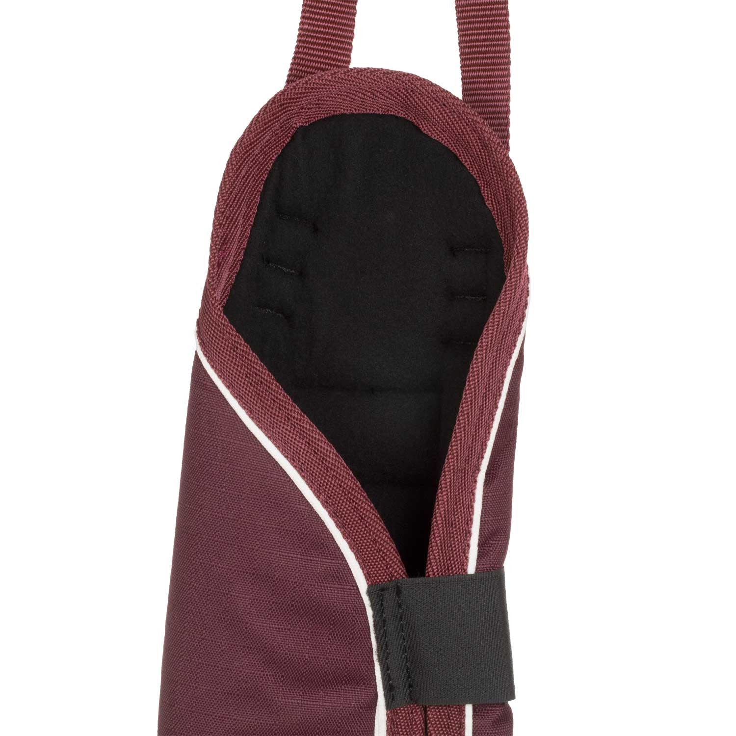 Paracoladín acolchado impermeable Equestro - Burdeos