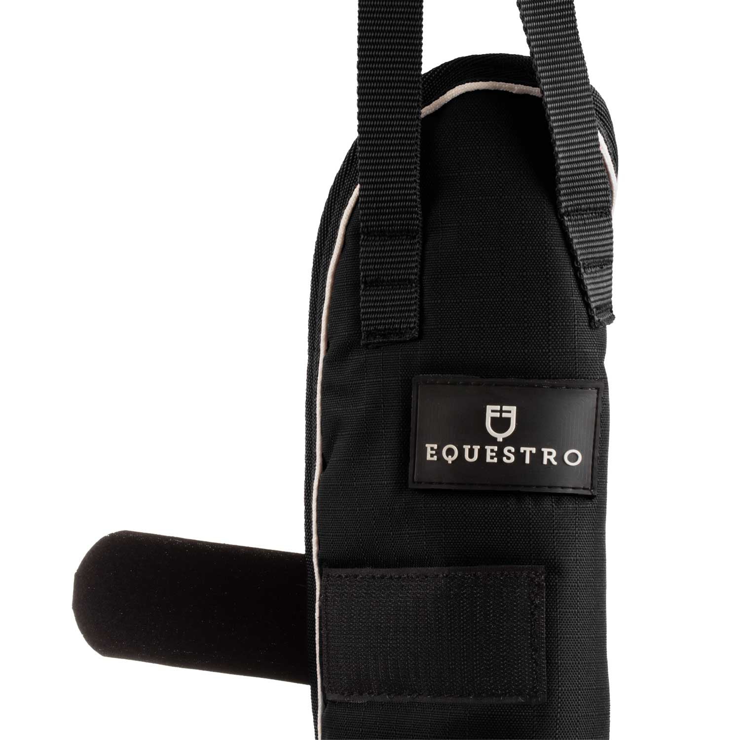 Paracoladín acolchado impermeable Equestro - Negro