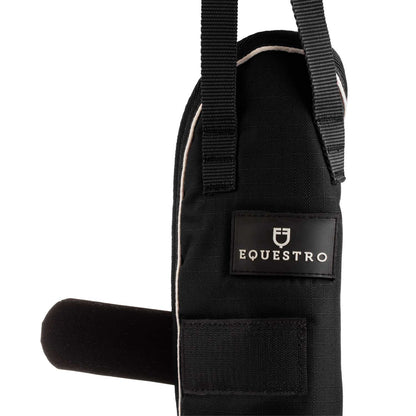 Paracoladín acolchado impermeable Equestro - Negro