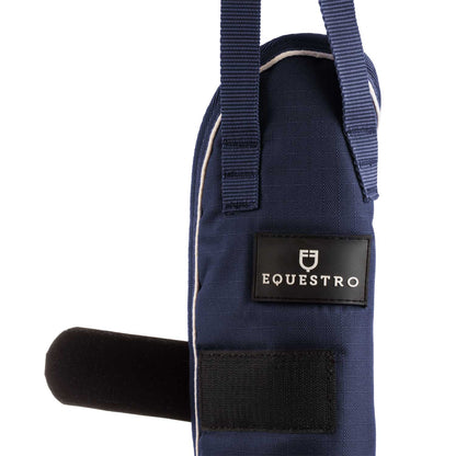 Paracoladín acolchado impermeable Equestro - Azul marino
