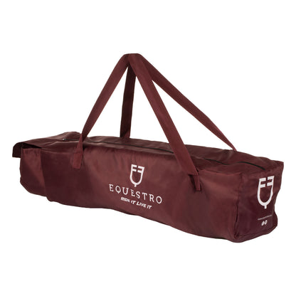 Juego de protectores y protector de cola de viaje con parche de goma Equestro - Burdeos