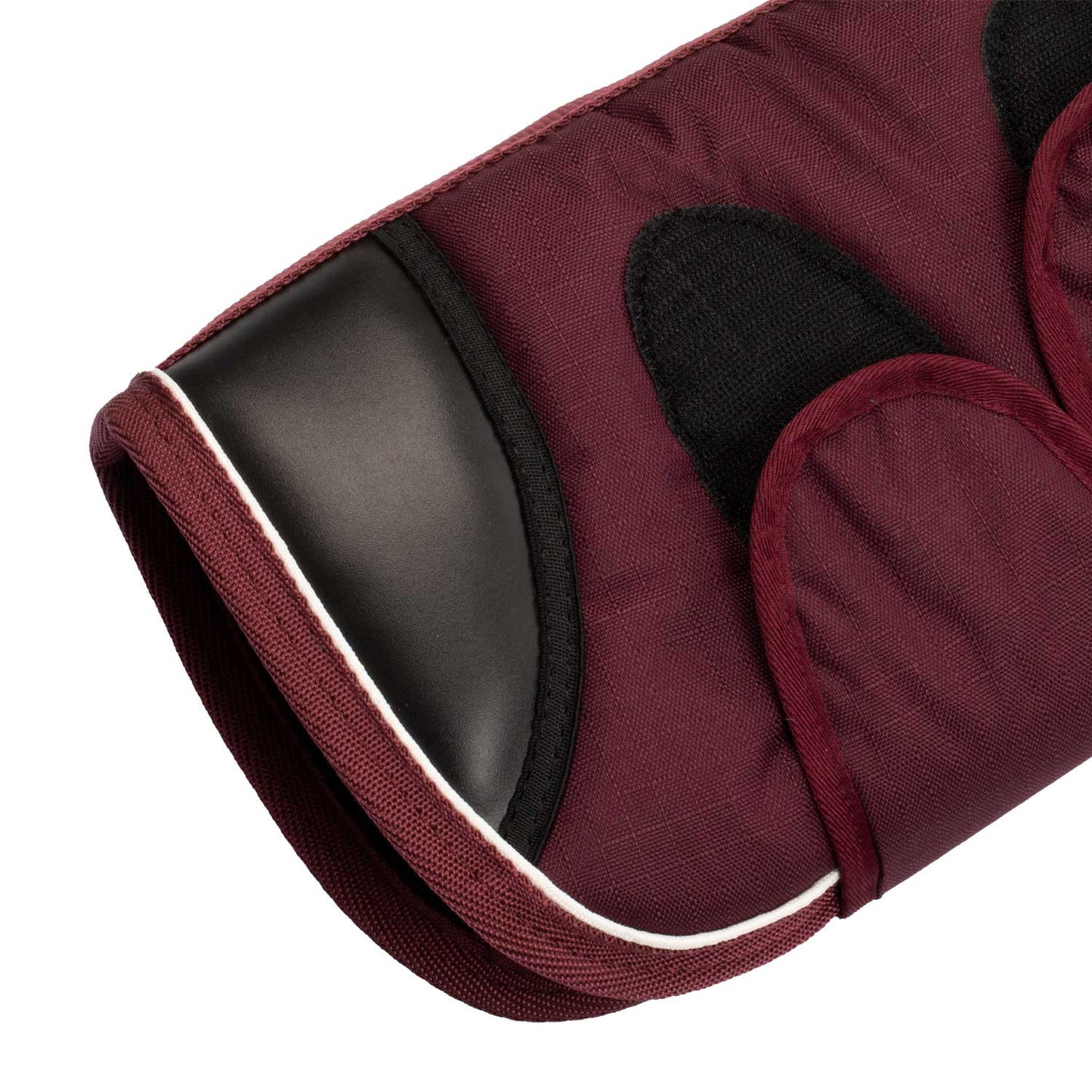 Juego de protectores y protector de cola de viaje con parche de goma Equestro - Burdeos