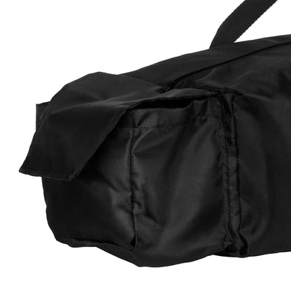 Juego de protectores y protector de cola de viaje con parche de goma Equestro - Negro
