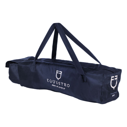 Juego de protectores y protector de cola de viaje con parche de goma Equestro - Azul marino