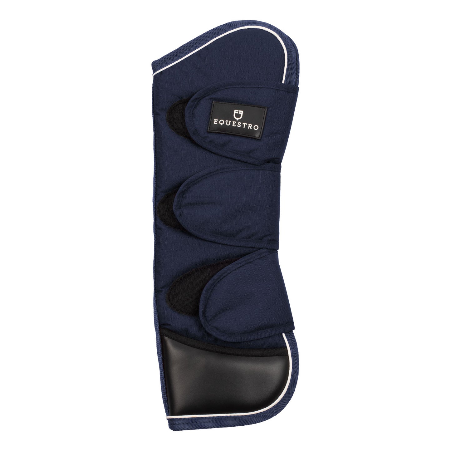 Juego de protectores y protector de cola de viaje con parche de goma Equestro - Azul marino