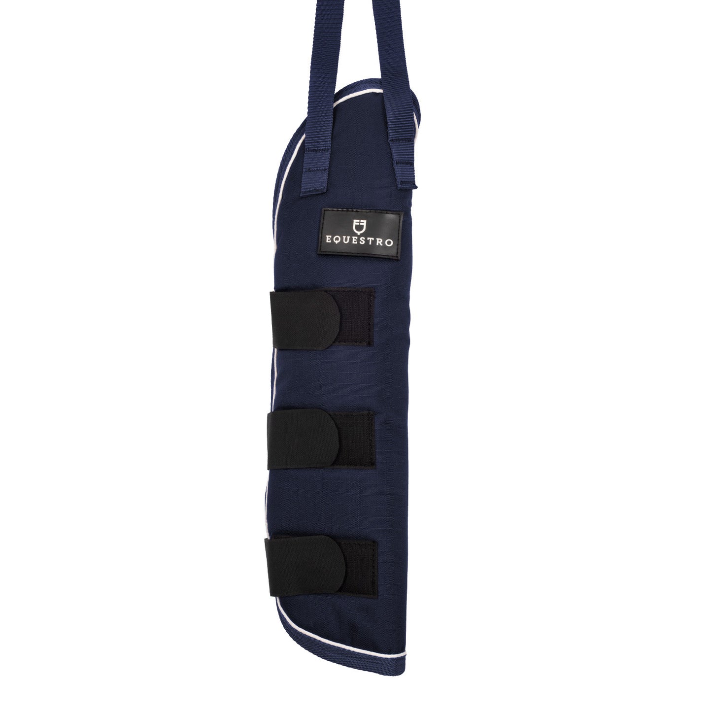 Juego de protectores y protector de cola de viaje con parche de goma Equestro - Azul marino