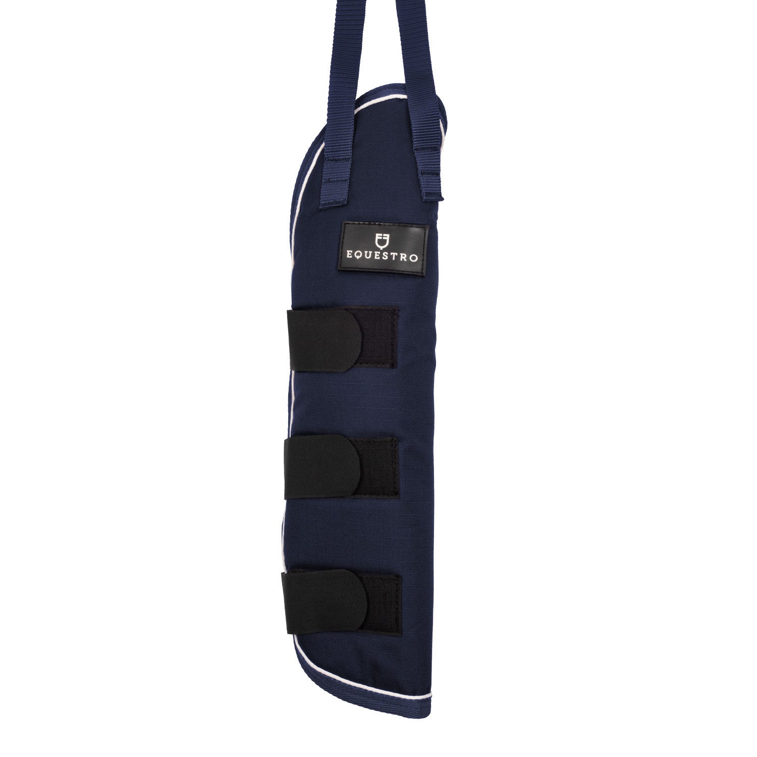 Juego de protectores y protector de cola de viaje con parche de goma Equestro - Azul marino