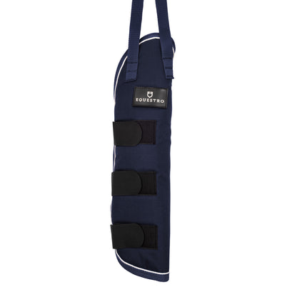 Juego de protectores y protector de cola de viaje con parche de goma Equestro - Azul marino