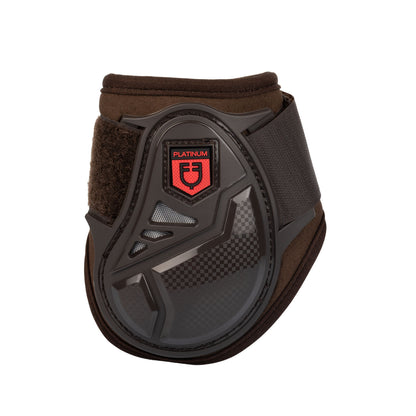 Botas traseras con forro de neopreno Equestro - Marrón oscuro