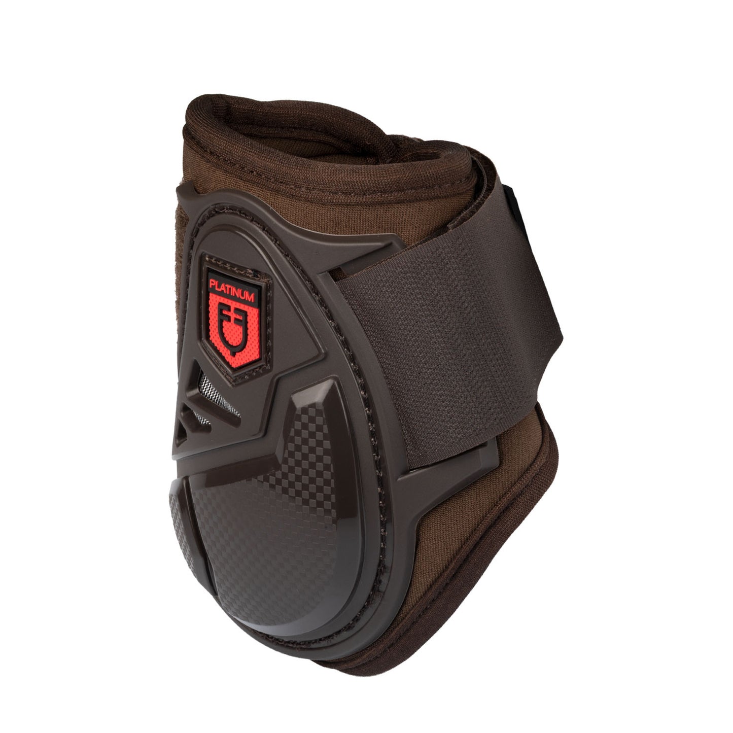 Botas traseras con forro de neopreno Equestro - Marrón oscuro