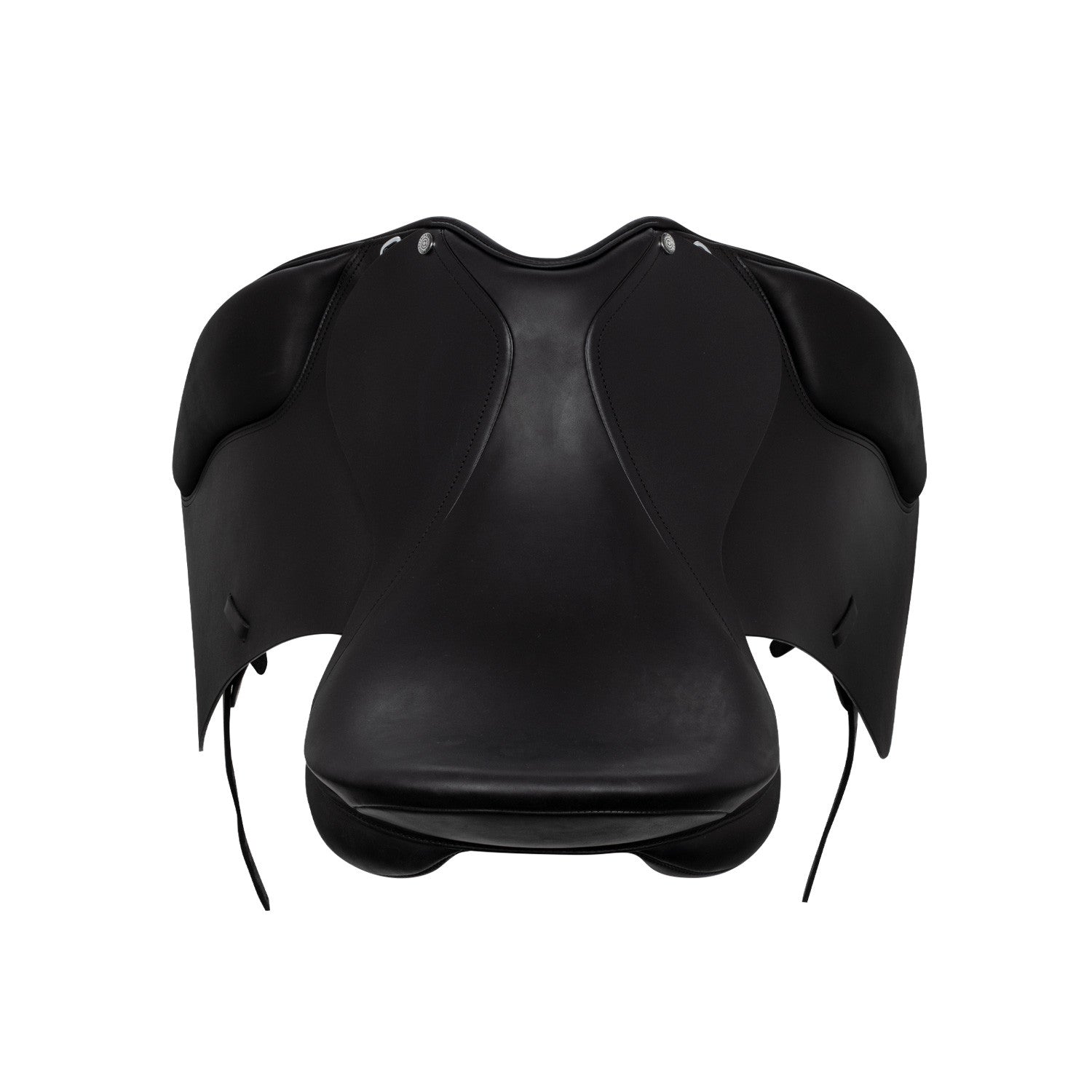 Silla de doma con apoyos largos Equestro - Negro