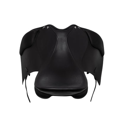 Silla de doma con apoyos largos Equestro - Negro