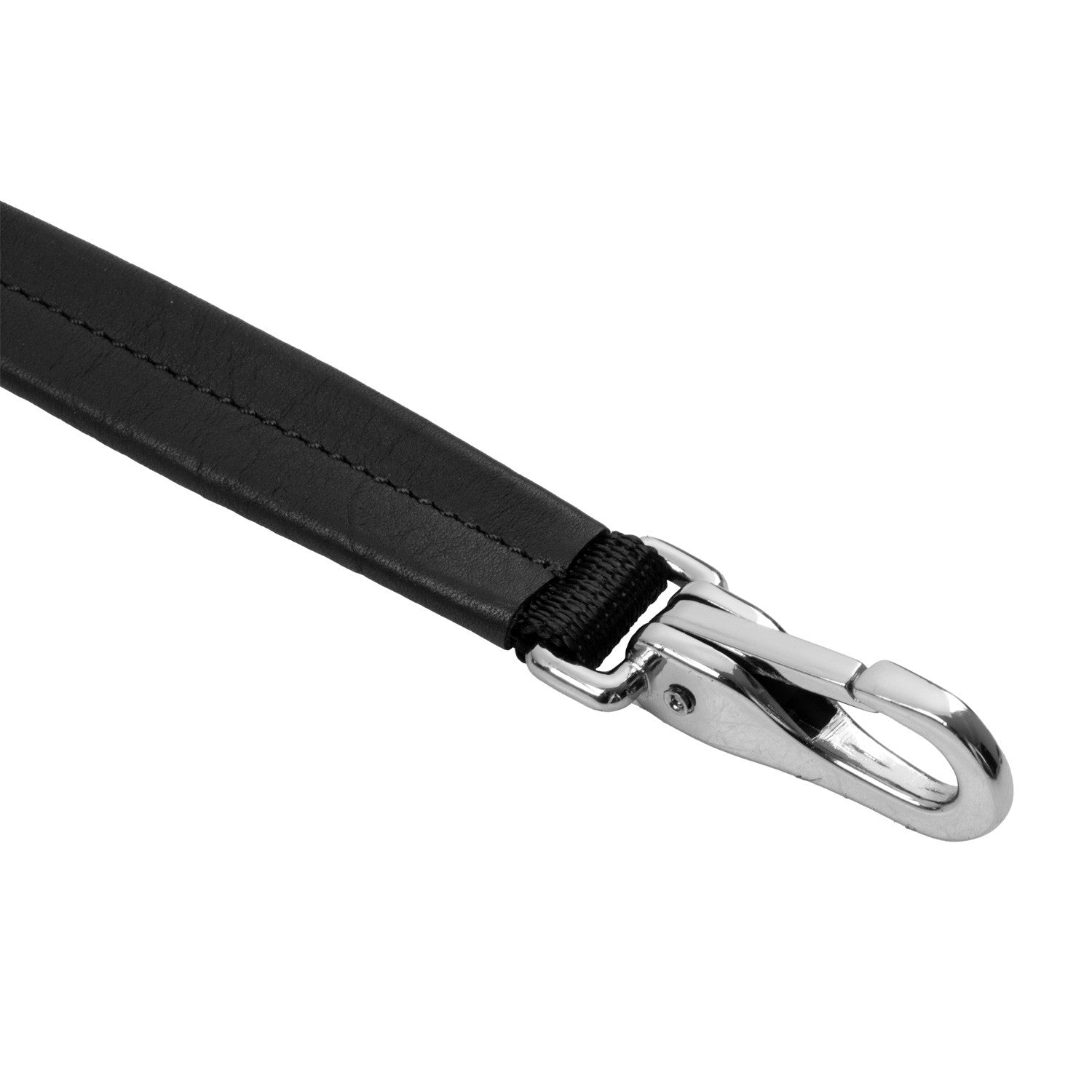 Correa de cuero para silla Equestro - Negro