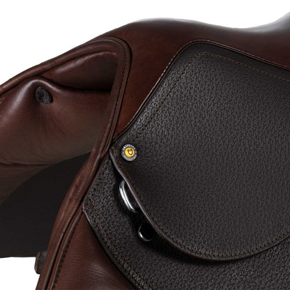 Silla de salto Evolution Pro Equestro - Marrón oscuro