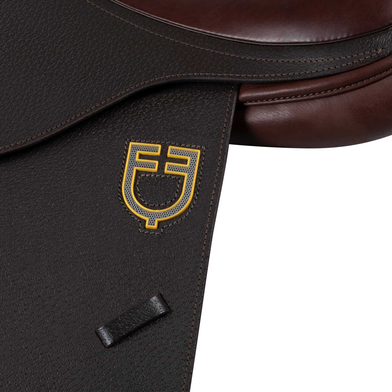 Silla de salto Evolution Pro Equestro - Marrón oscuro