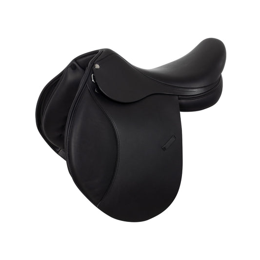 Silla de montar completa de cuero Equestro