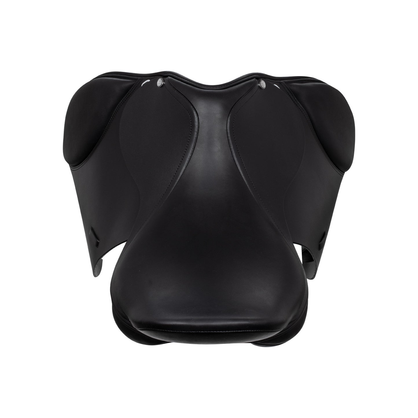 Silla de montar completa de cuero Equestro - Negro