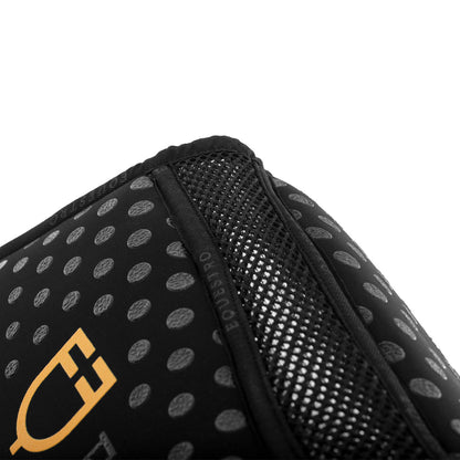Compensador grip de memory foam y logo de silicona Equestro - Negro