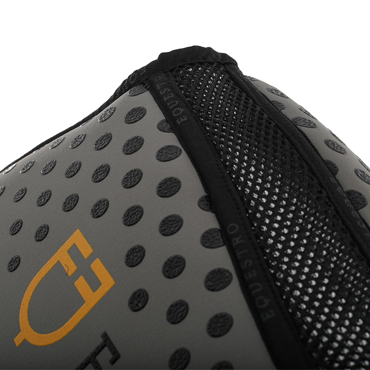 Compensador grip de memory foam y logo de silicona Equestro - Gris