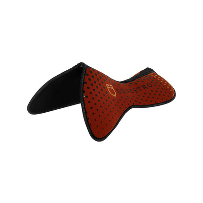 Compensador grip de memory foam y logo de silicona Equestro - Rojo