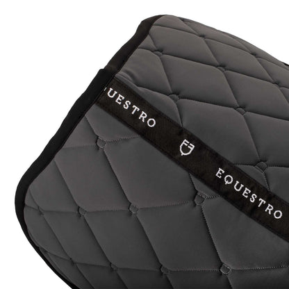 Sudadera de salto multilogo en tejido técnico Equestro - Asphalt