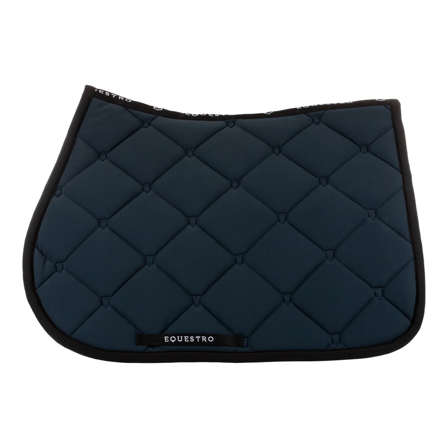 Sudadera de salto multilogo en tejido técnico Equestro - Azul marino