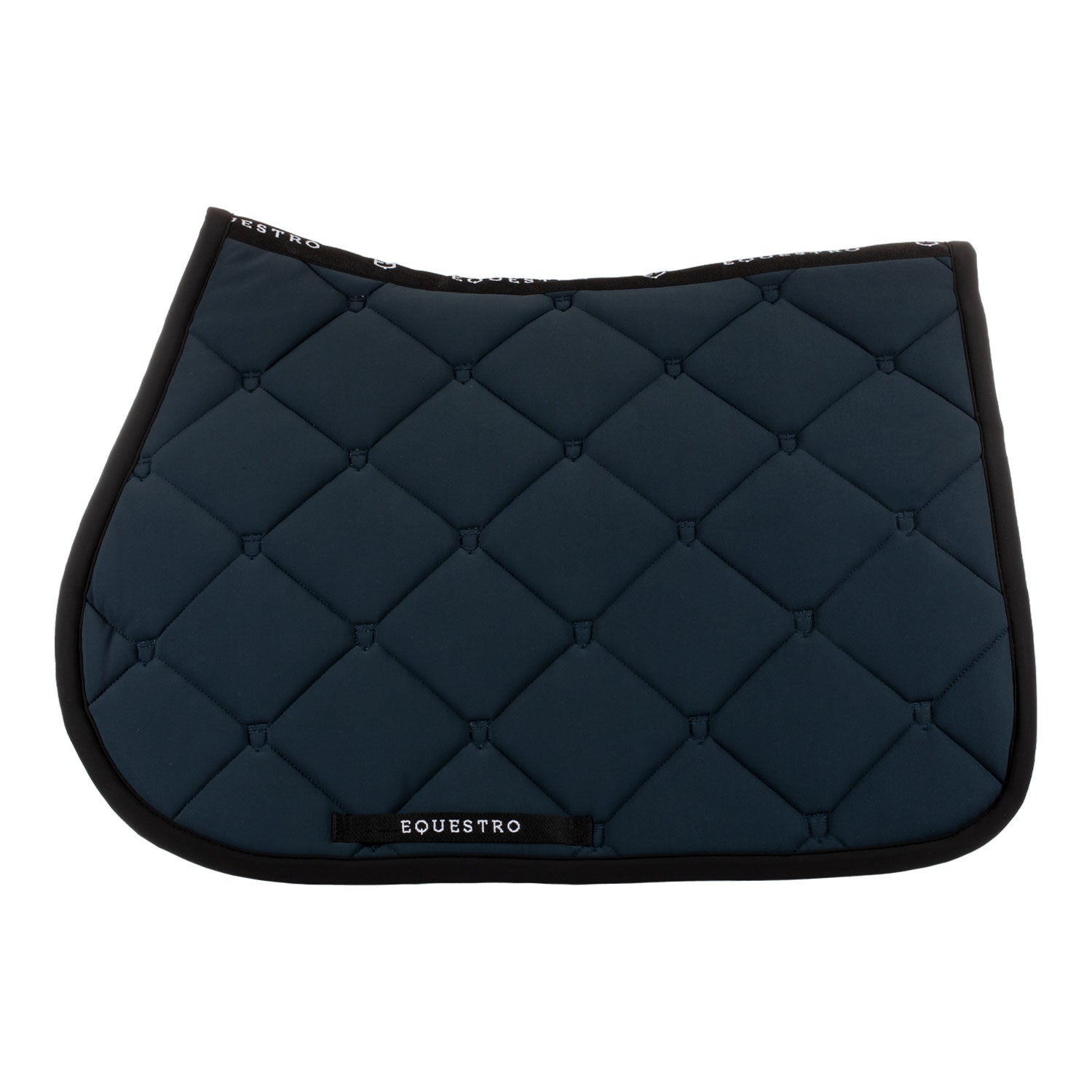 Sudadera de salto multilogo en tejido técnico Equestro - Azul marino