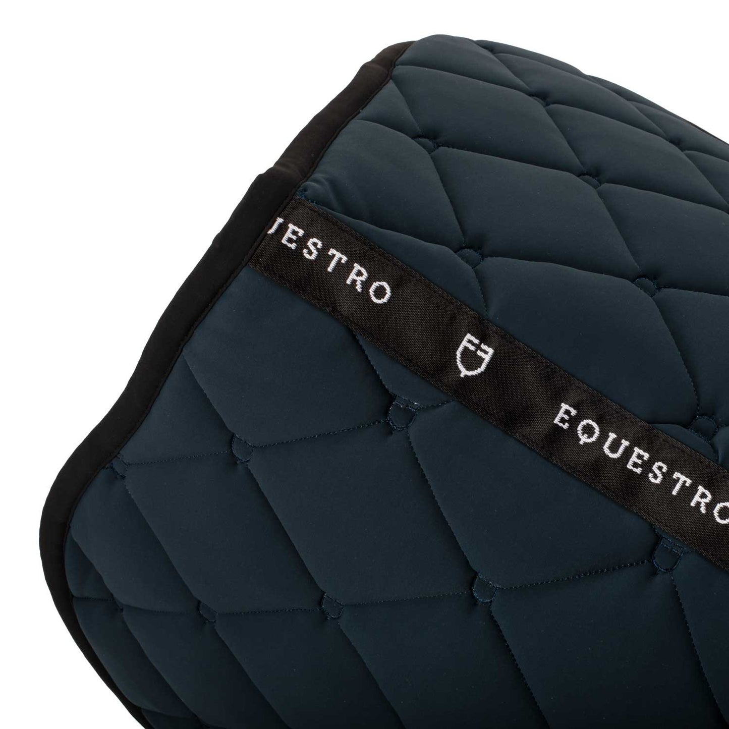 Sudadera de salto multilogo en tejido técnico Equestro - Azul marino