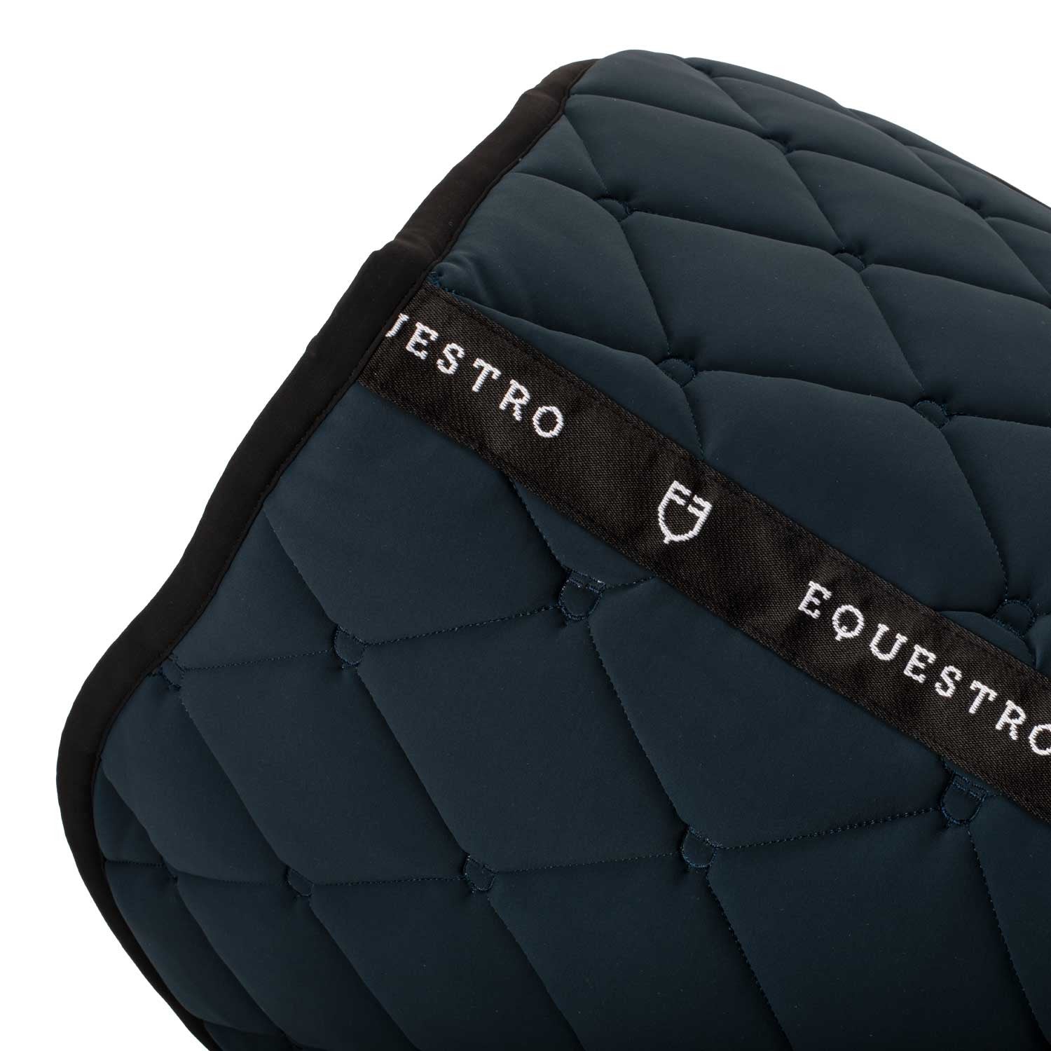 Sudadera de salto multilogo en tejido técnico Equestro - Azul marino
