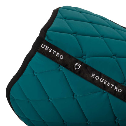 Sudadera de salto multilogo en tejido técnico Equestro - Petróleo