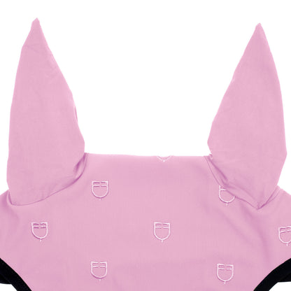 Gorro Multilogo de tejido técnico Black Line Edition Equestro - Orchid Bouquet