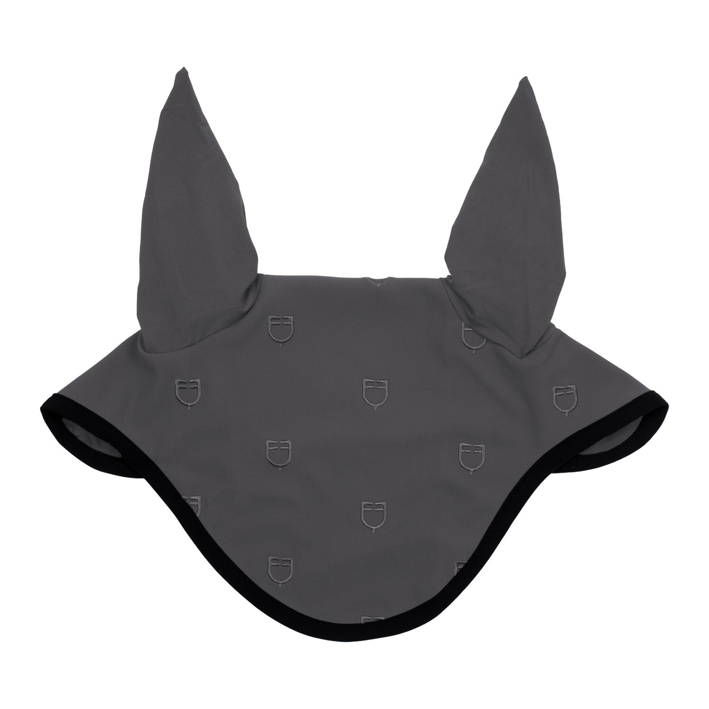 Gorro Multilogo de tejido técnico Black Line Edition Equestro - Asphalt