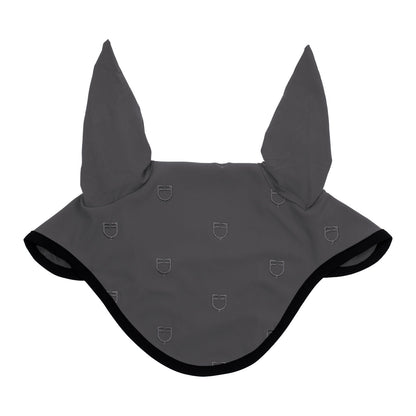 Gorro Multilogo de tejido técnico Black Line Edition Equestro - Asphalt
