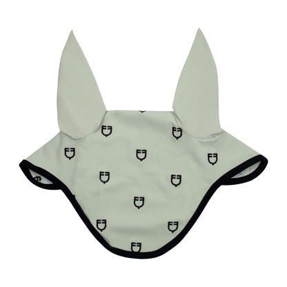 Gorro Multilogo de tejido técnico Black Line Edition Equestro - Light Green/Black