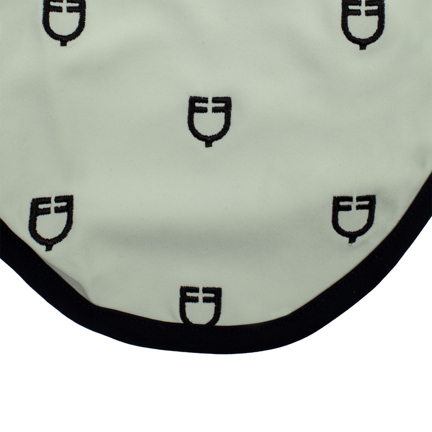 Gorro Multilogo de tejido técnico Black Line Edition Equestro - Light Green/Black
