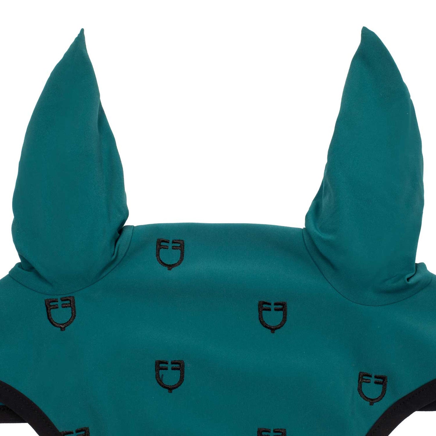 Gorro Multilogo de tejido técnico Black Line Edition Equestro - Petrol (548C)/Bk
