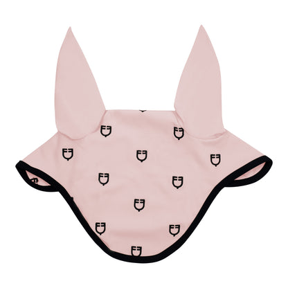 Gorro Multilogo de tejido técnico Black Line Edition Equestro - Pink/Black