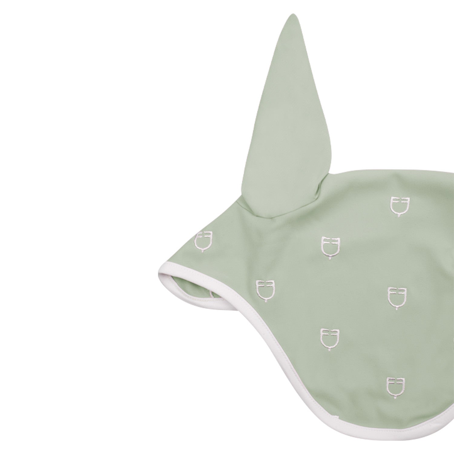 Gorro Multilogo en tejido técnico White Line Edition Equestro - Verde claro