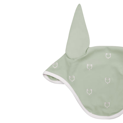 Gorro Multilogo en tejido técnico White Line Edition Equestro - Verde claro