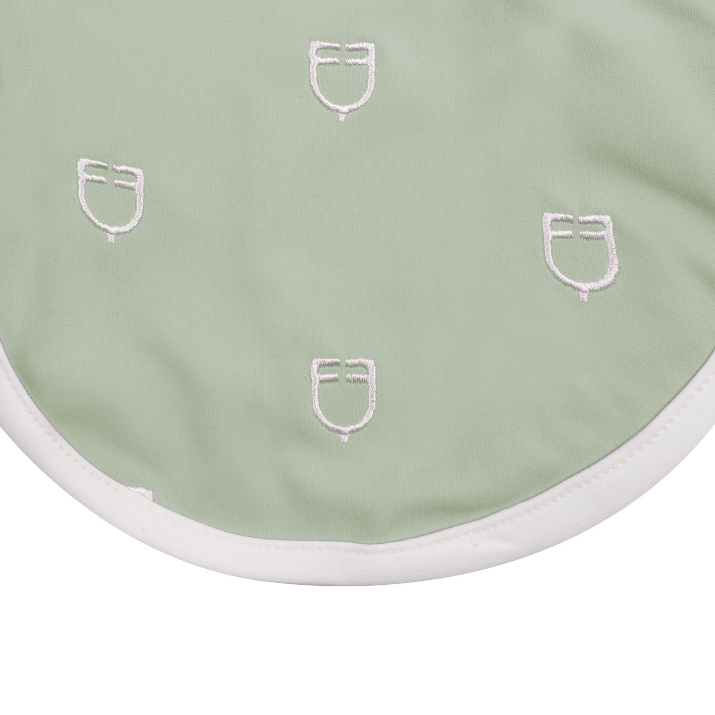 Gorro Multilogo en tejido técnico White Line Edition Equestro - Verde claro