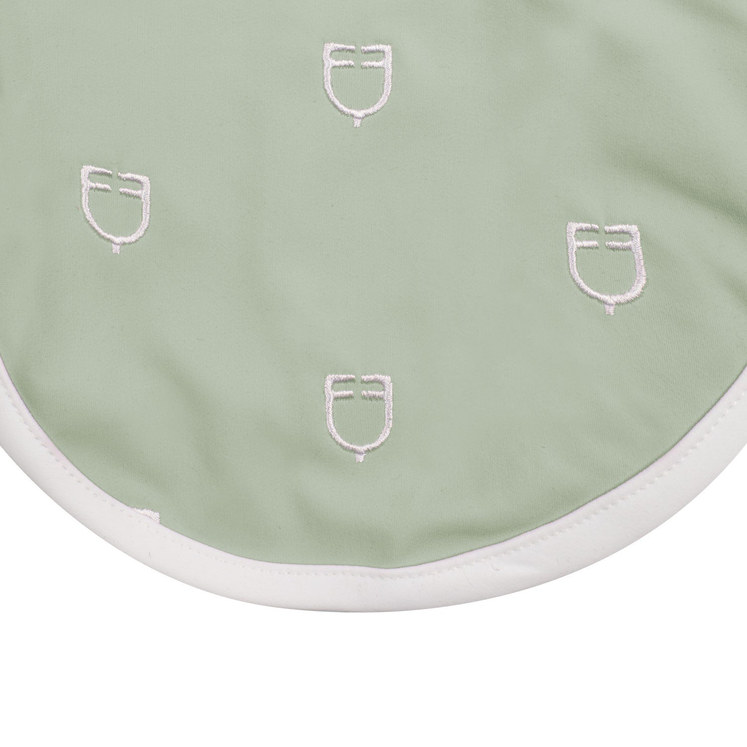 Gorro Multilogo en tejido técnico White Line Edition Equestro - Verde claro