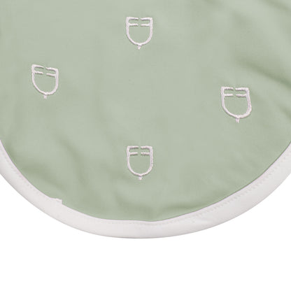 Gorro Multilogo en tejido técnico White Line Edition Equestro - Verde claro