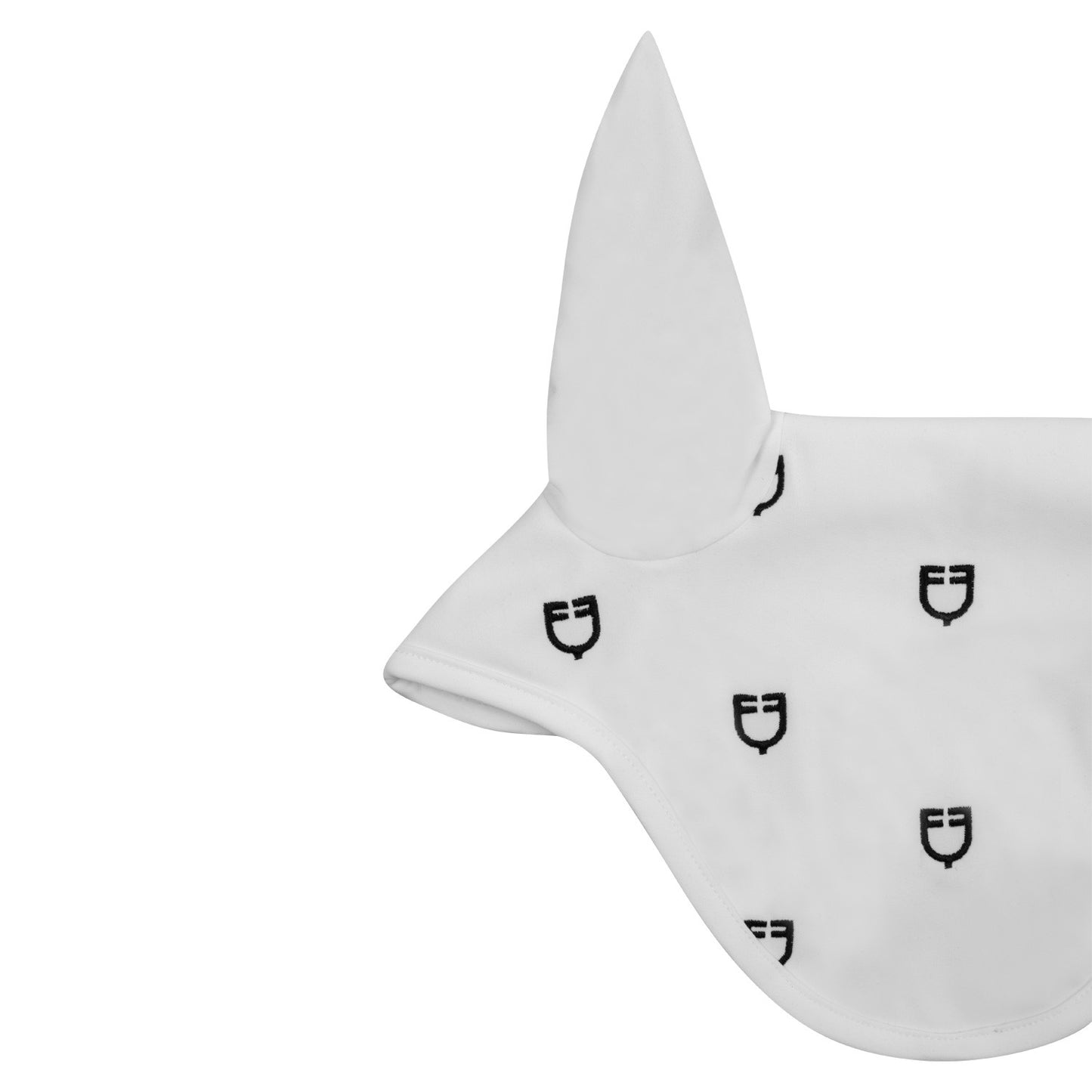 Gorro Multilogo en tejido técnico White Line Edition Equestro - Blanco