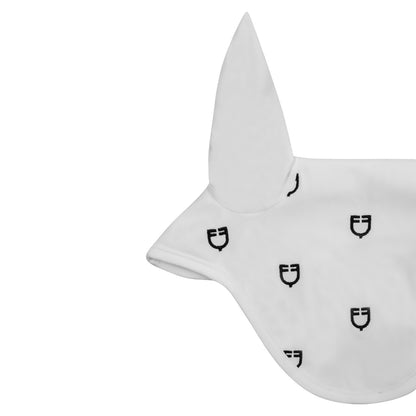 Gorro Multilogo en tejido técnico White Line Edition Equestro - Blanco