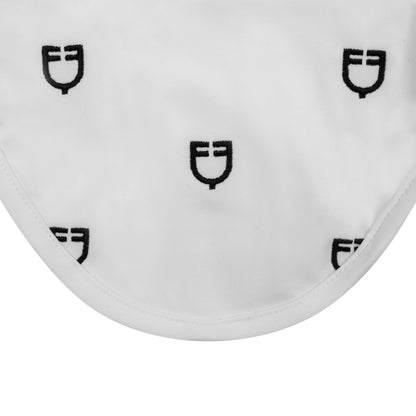 Gorro Multilogo en tejido técnico White Line Edition Equestro - Blanco