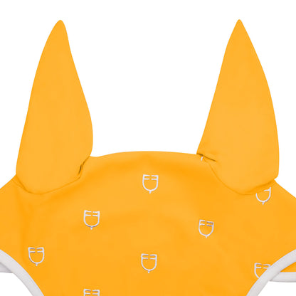 Gorro Multilogo en tejido técnico White Line Edition Equestro - Amarillo