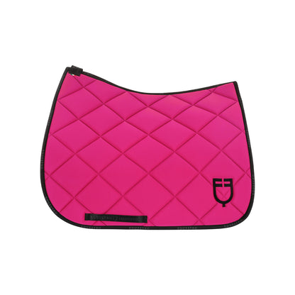 Sudadera de equitación de tela técnica con logo Equestro - Fucsia/Black
