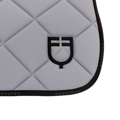 Sudadera de equitación de tela técnica con logo Equestro - Grey/Black