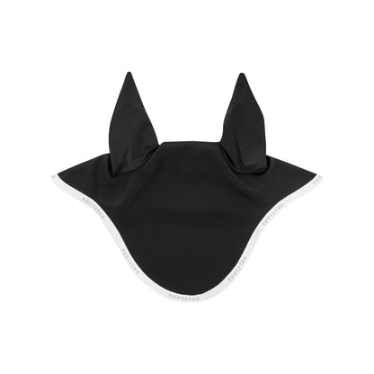 Gorra para caballo de tejido técnico Equestro - Black/White