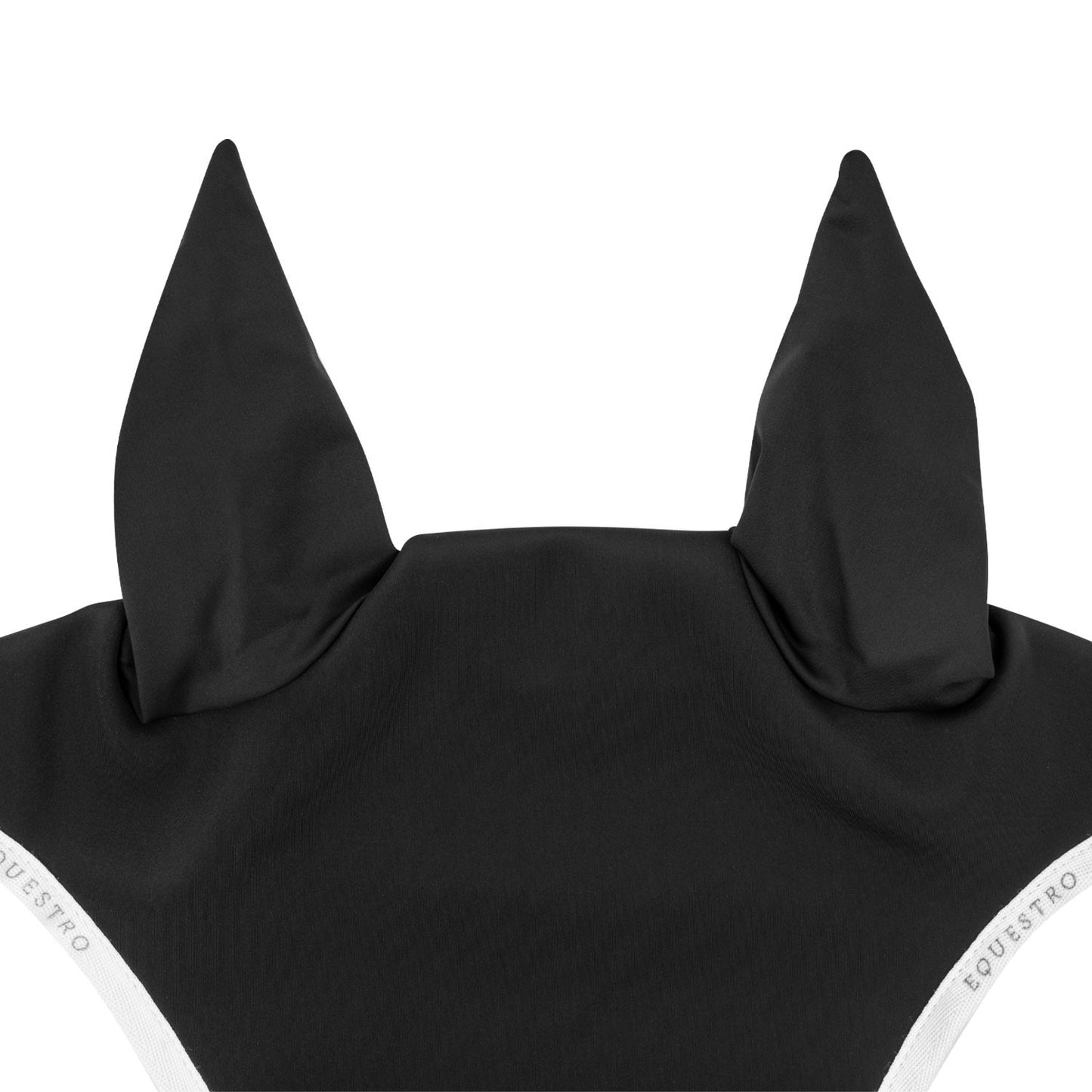 Gorra para caballo de tejido técnico Equestro - Black/White